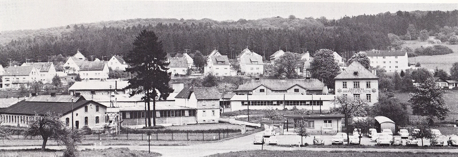 Blick auf die Oberndorfer Hütte - Ende der 60er Jahre