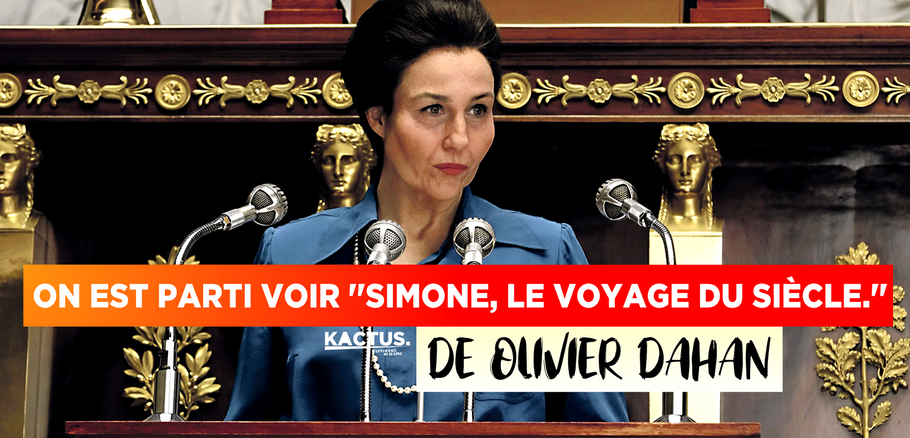 Elsa Zylberstein, dans le rôle de Simone Veil.