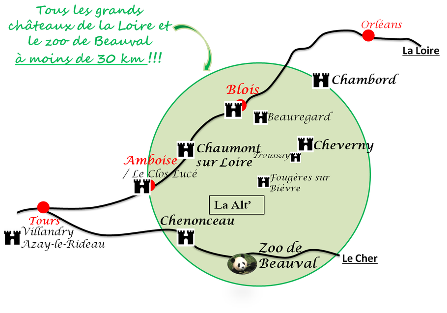 La Alt Location Avec Spa Zoo De Beauval Chambord Amboise Cheverny Dans Le Val De Loire Chambres D Hotes Et Insolites Zoo De Beauval Chambord Amboise Cheverny Chateaux De La Loire