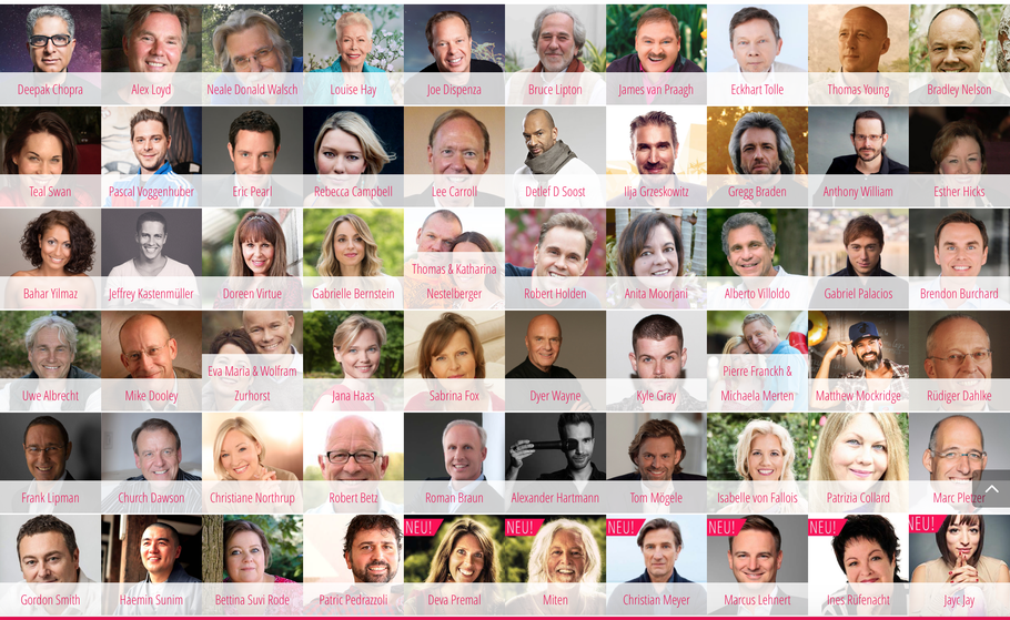 Speaker auf dem Online-Event find your flow!