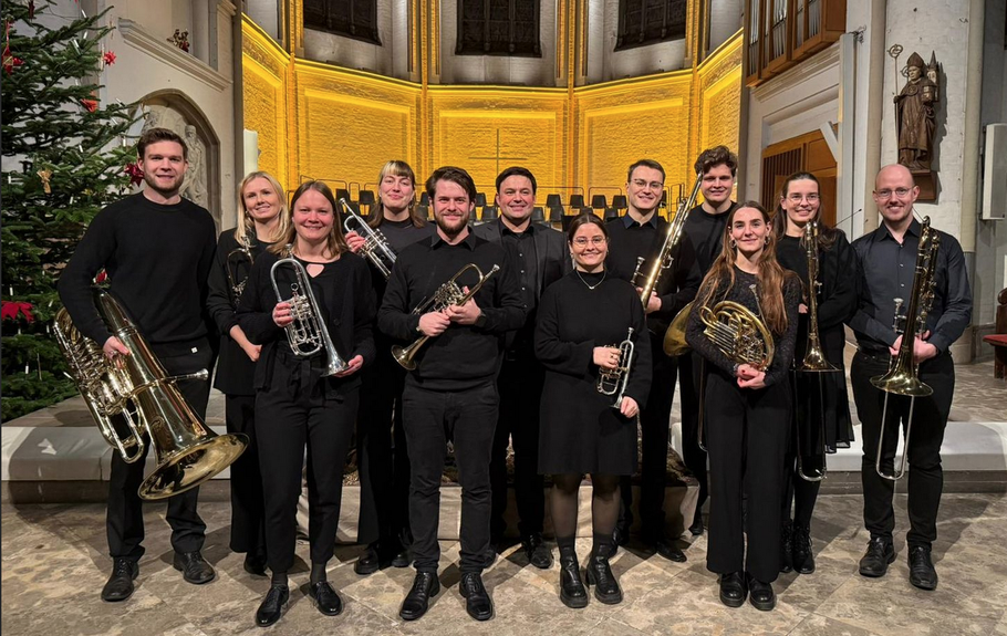 Das Blechbläser-Ensemble „Blechbrise" kommt nach Quickborn