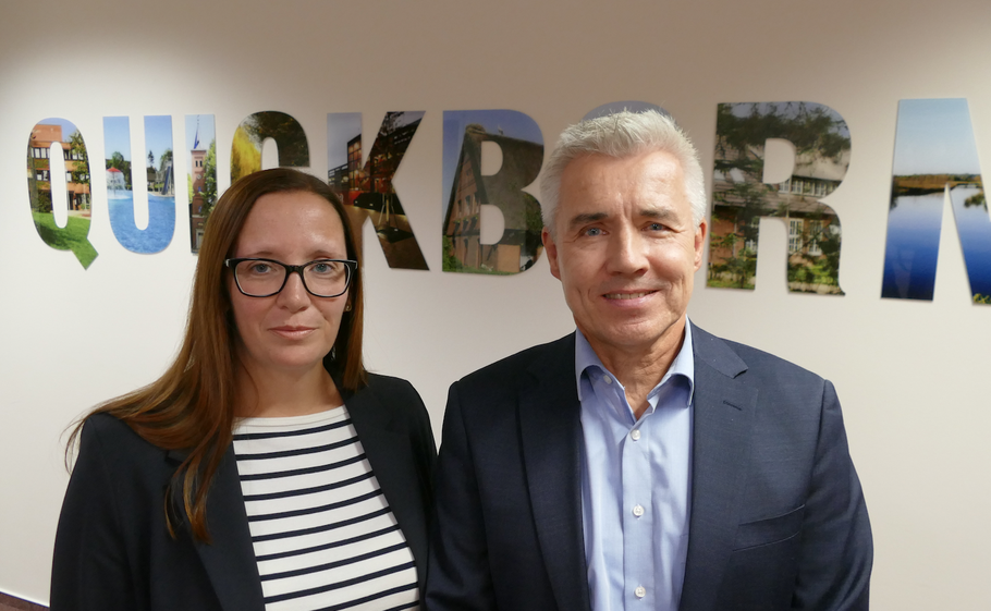 Jessica Risch hat die Leitung des Fachdienstes Rechtsangelegenheiten übernommen, Andreas Klug ist der neue Justiziar der Stadt