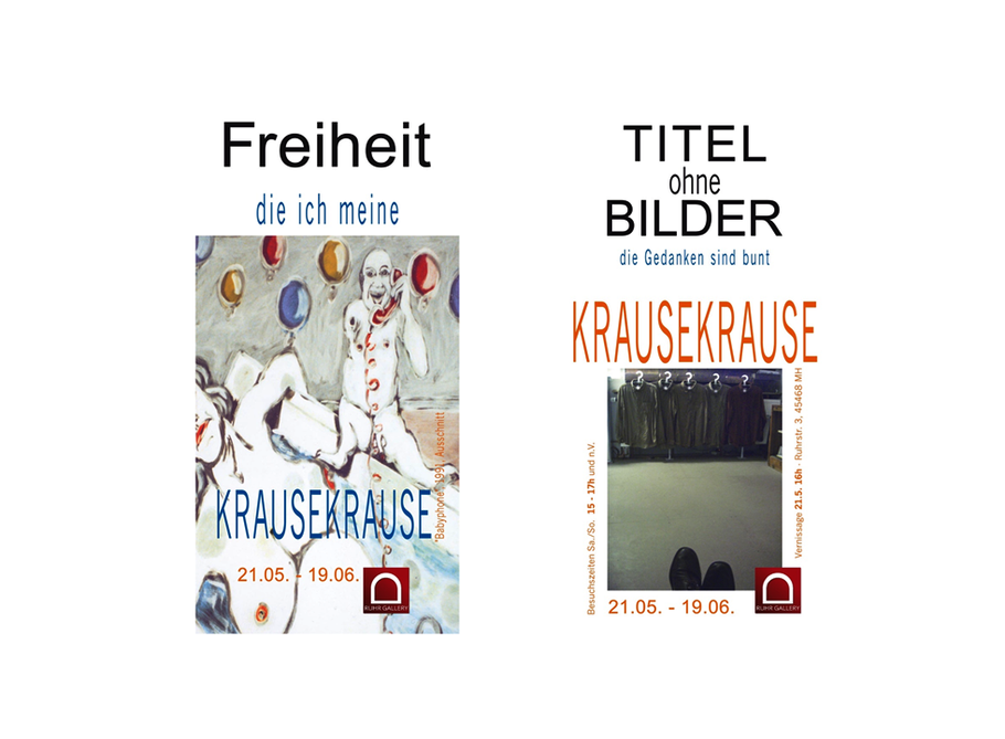 Highlight 2022 - die KRAUSEKRAUSE-Schau "Titel ohne Bilder" - "Freiheit, die ich meine"