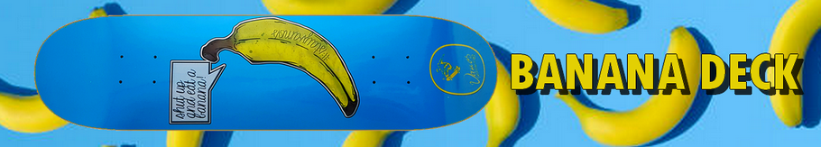 Vamos Skateboards Banana Deck - Vamos Skateshop
