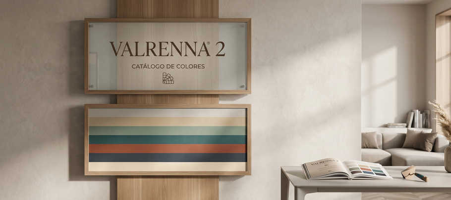 "Descarga aquí el catálogo VALRENNA 2 y elige tu próximo acabado."