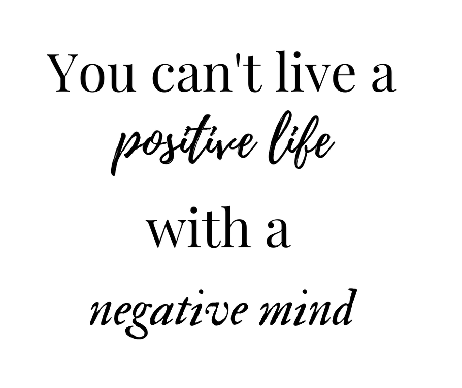 Je kunt geen positieve resultaten behalen met negatieve gedachten. De invloed van onze gedachten op het bereiken van onze doelen in het leven.
