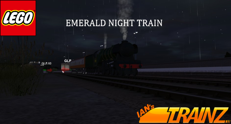 The LEGO Emerald Night Train: The Emerald Night Train is a set of a steam engine made by LEGO.