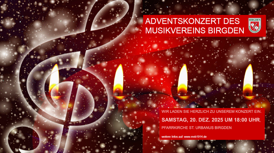 Musikverein Birgden: Adventskonzert 20.12.2025
