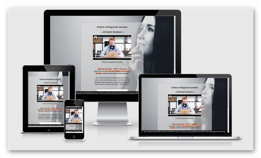 Squeeze-Page Projekt 2018 by SGorges.info