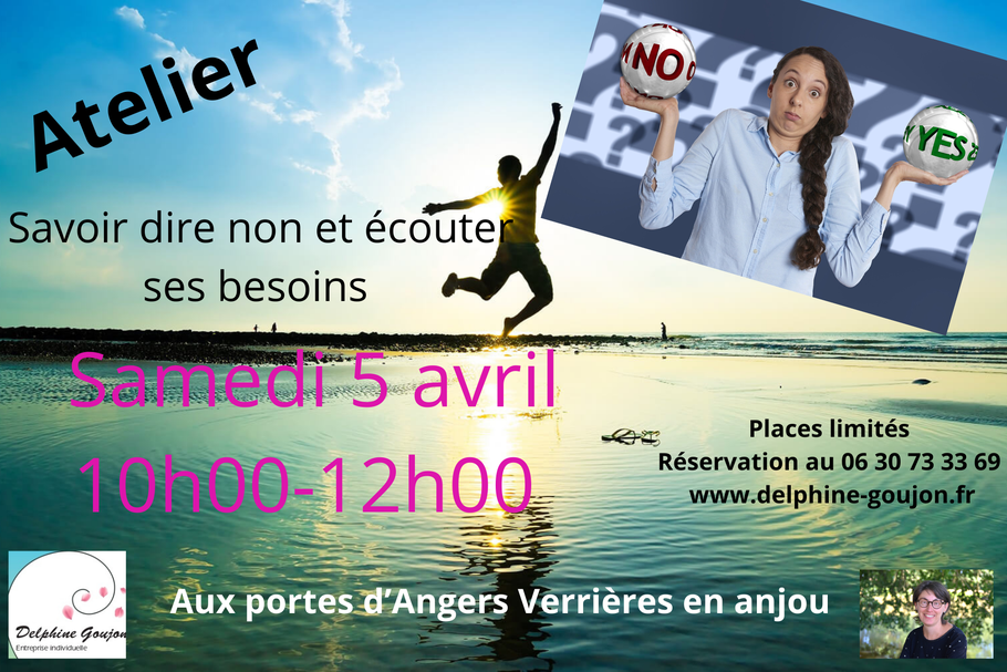 Savoir dire non et écouter ses besoins - Angers - Visio