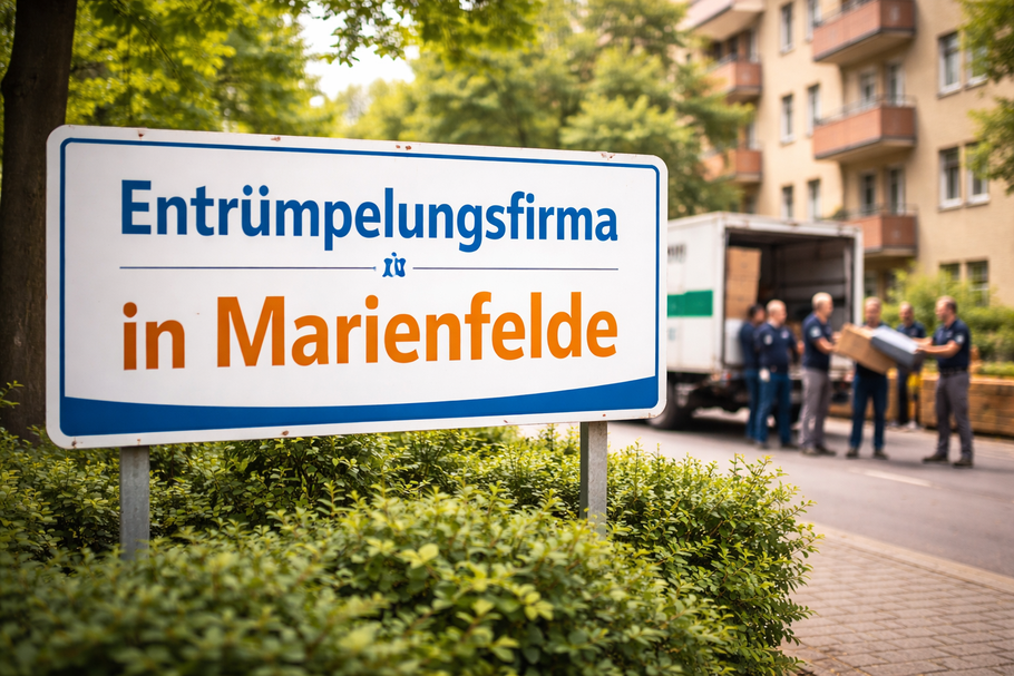 Entrümpelungsfirma Berlin Marienfelde im Einsatz bei Wohnungsauflösung in 12277