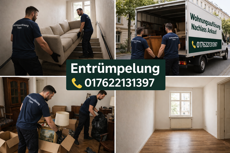 Entrümpelungsfirma in Potsdam - mit Verwertung