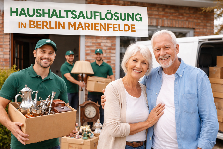 Kostenlose Besichtigung bei einer Haushaltsauflösung in Berlin Marienfelde.
