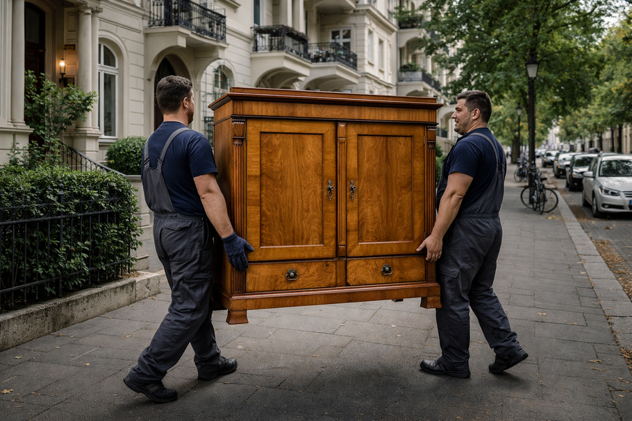 Wohnungsauflösung mit Verwertung in Berlin Buckow.
