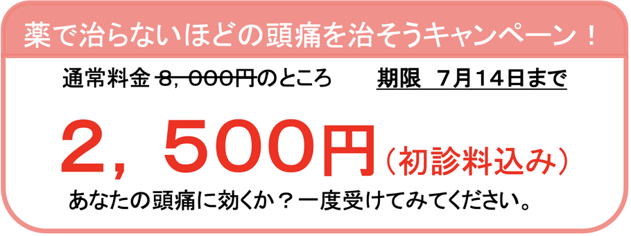 ロキソニンやイブを飲んでいる　首がこってくると頭痛になる　天気が悪くなる前に頭痛がする　目の奥がズーンと重い　更年期かしらとあきらめている　病院で検査しても異常がない　首と頭を取り替えたい　コメカミがズキズキ痛む　首のつけねがパンパンに張る　自律神経のバランスが崩れている