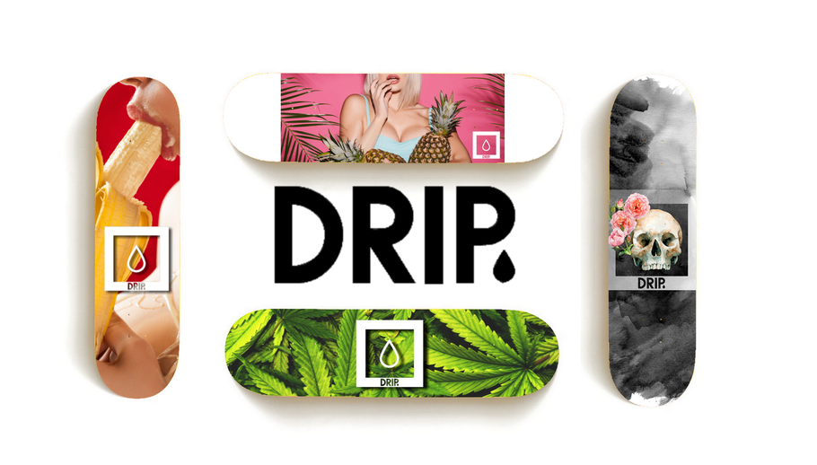 Drip Skateboards Now available at VMS Distribution Europe - Fast Shipping through the whole EU. 38,99€ each deck including free griptape & stickers