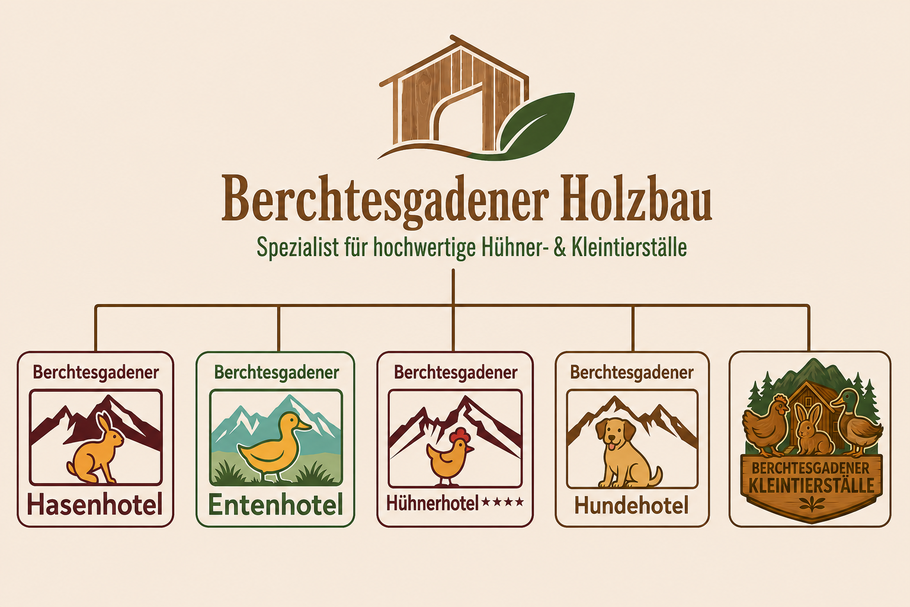 Dachmarke und Produktlinien vom Berchtesgadener Holzbau