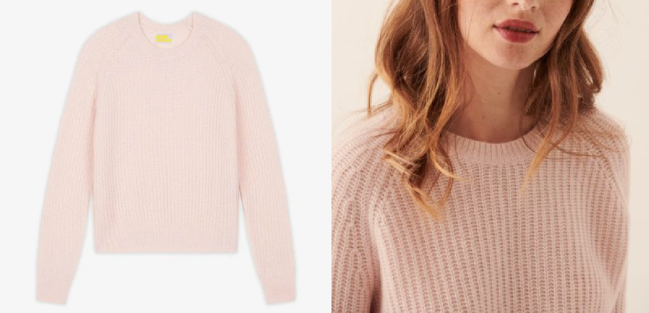 Pull rose 2025 claire chazal