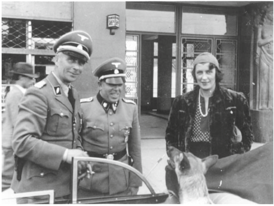 SS-Ogruf. Wilhelm Bittrich i SS-hauptsturmführer Fassbender kod Varšava