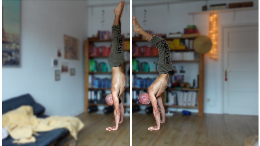 Handstand : banane et aligné