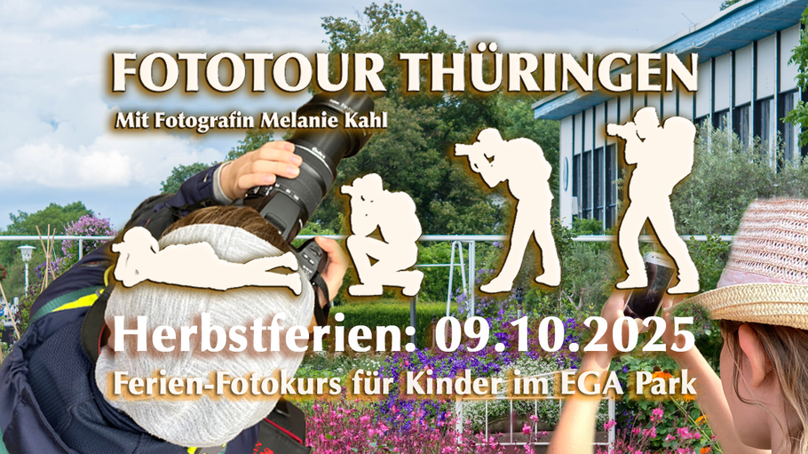 Herbstferien Fotokurs Angebot für Kinder in Erfurt