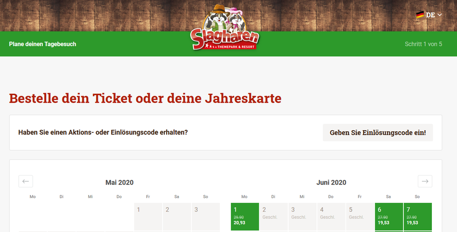freizeitpark slagharen online tickets corona virus