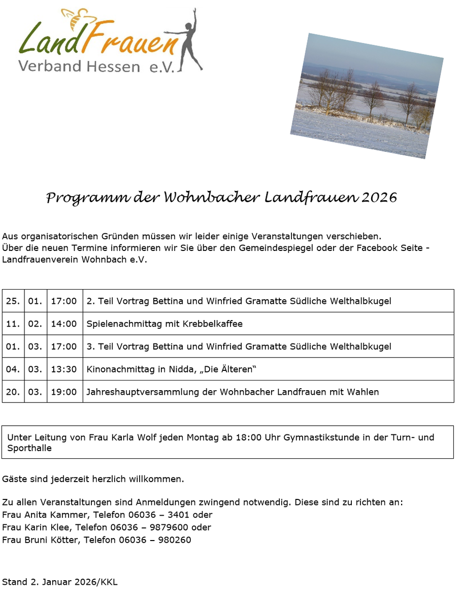 Achtung die Jahreshauptversammlung beginnt um 19:30!