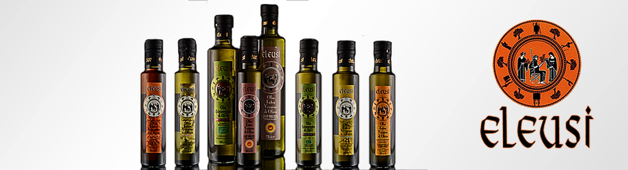 Olivenöl Kalabrien Eleusi Olivenöl Eleusi Olio Eleusi Öl Oliveöl Calabria Kalabrien BIO D.O.P. Manufaktur Sybari Aromaöl Mandarine Limone Zitrone Peperoni Paprika Natives Olivenöl