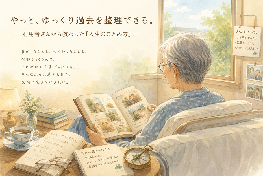 やっと、ゆっくり過去を整理できる