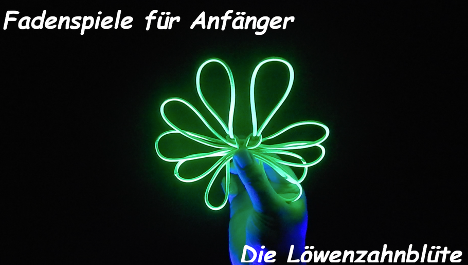 Fadenspielfigur: Die Löwenzahnblüte - Fadenspiele für Anfänger