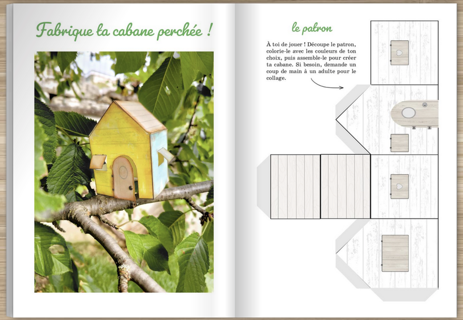 Activité manuelle autour du livre jeunesse La Cabane Perchée, pour sensibiliser les enfants au trouble bipolaire et à la santé mentale