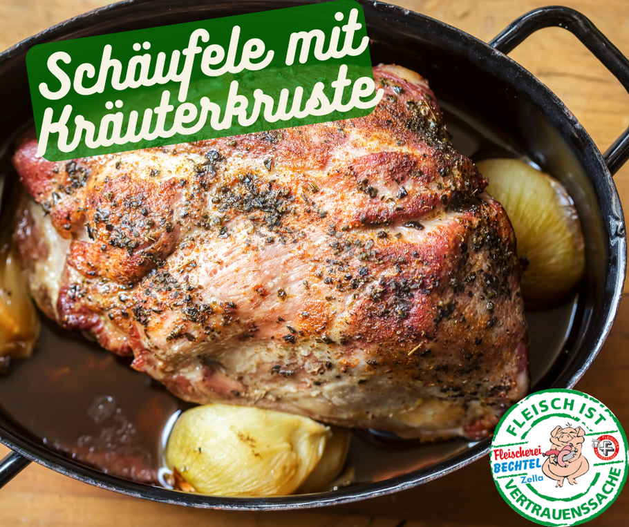 Schäufele mit Kräuterkruste