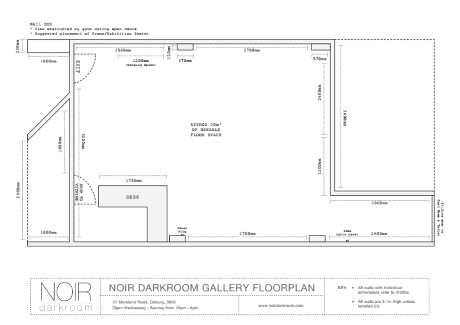 Apply to Exhibit NOIR Darkroom
