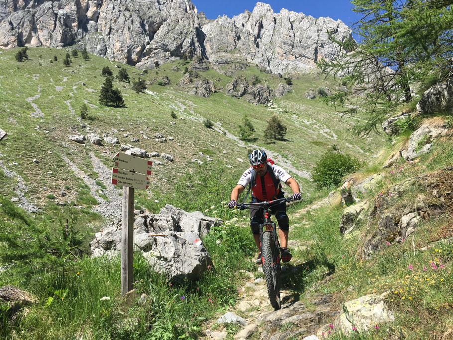 successivamente aumentano i passaggi tecnici e per Dany nessun problema