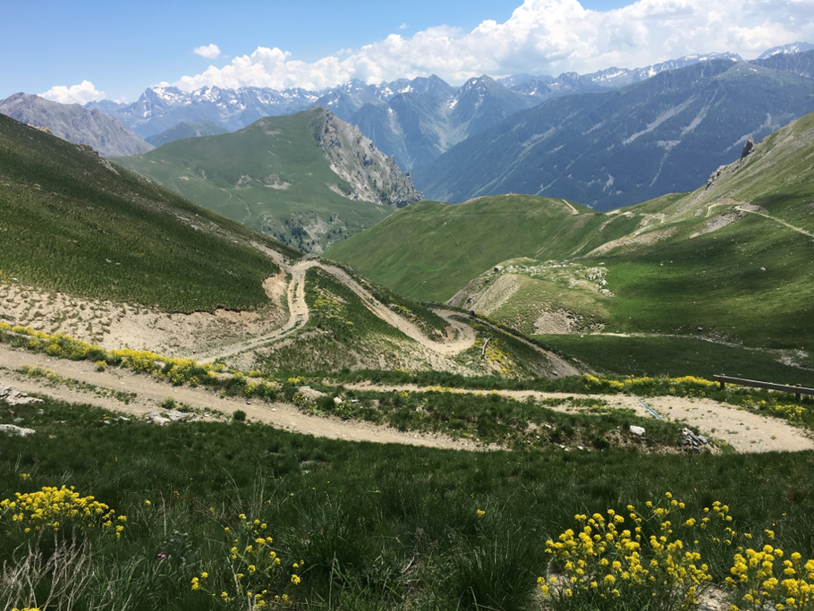 parte del percorso pedalato