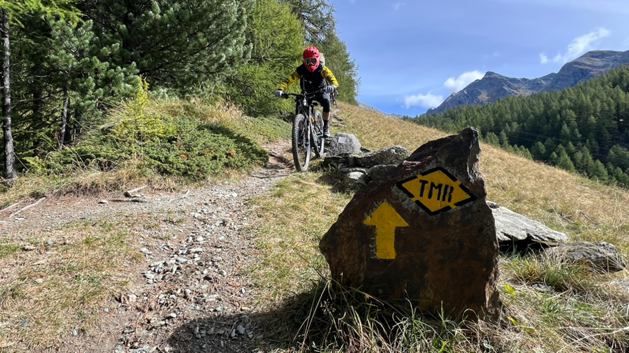 imbocchiamo un single track divertente