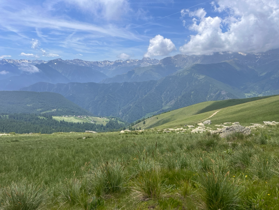 Vista sulla Val Maira