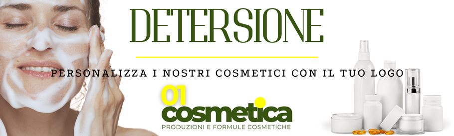 01COSMETICA: LA DETERSIONE VISO- Personalizza con il tuo logo