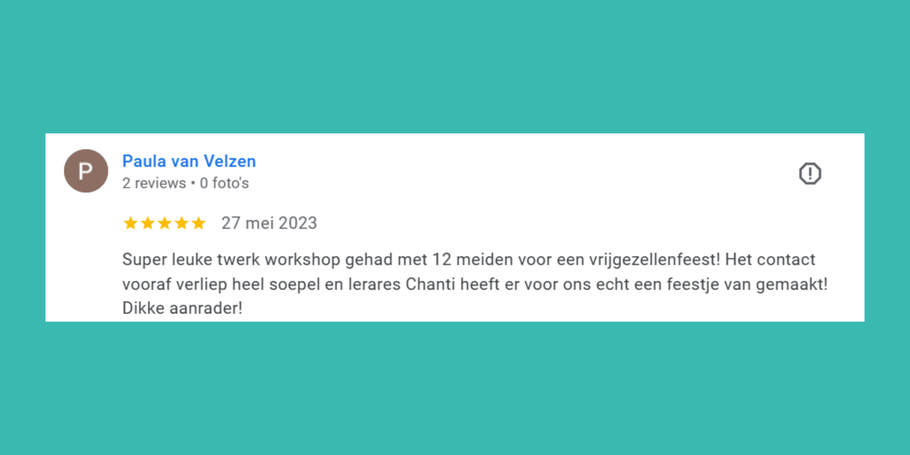 Workshop Twerk boeken