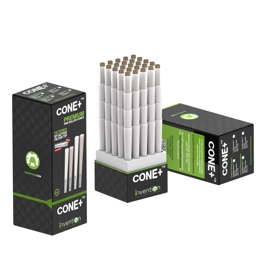 Cone plus pré-roulés prêt à remplir