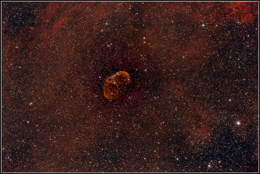 NGC 6888, Crescent-Nebel, Sichelnebel, LBN 203, H 4. 72, GC 4561 - MeixnerObservatorium