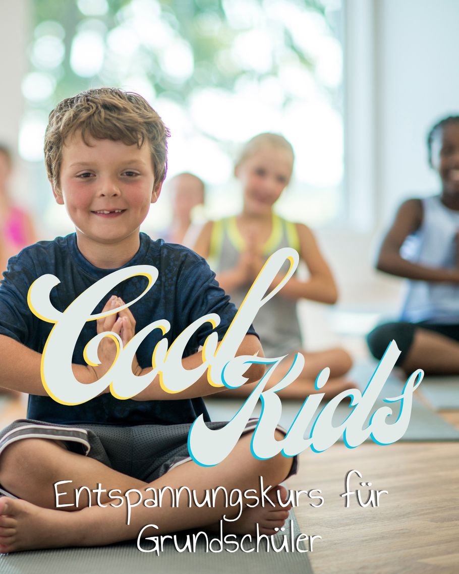 Es erwartet dich ein bunter Strauß aus Kinderyoga, autogenem Training, progressiver Muskelentspannung, Duft- und Phantasiereisen.
