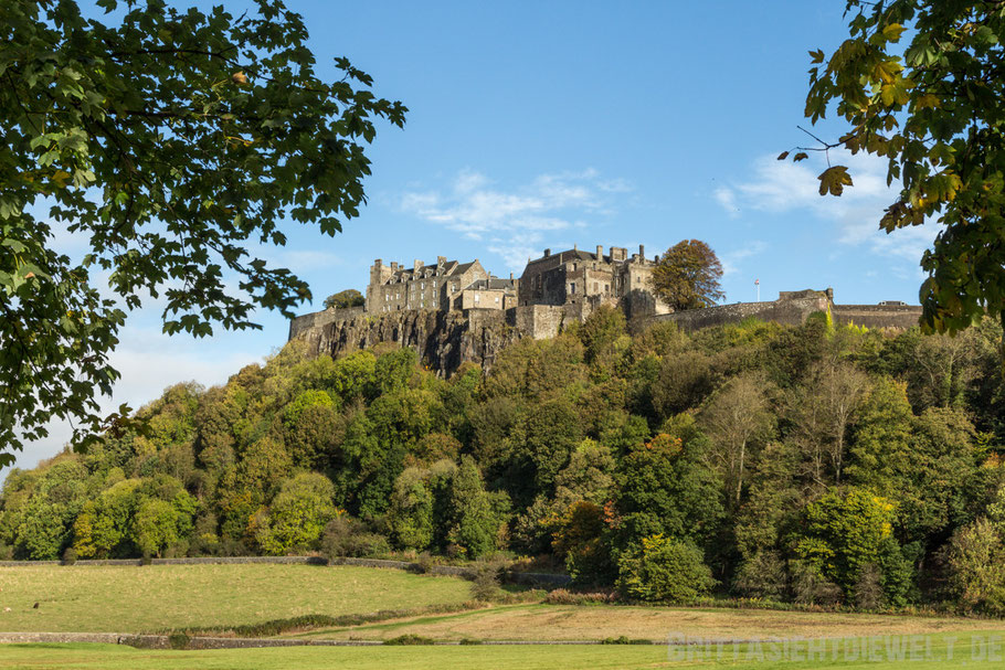 Stirling,castle,Ansicht,Herbst,Oktober,Schottland,Tipps