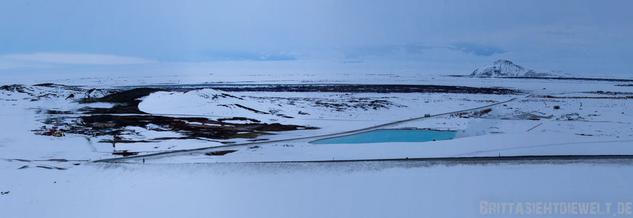 Iceland,Myvatn,sea,north,white,blue,sky,cloud,snowscape,winter,february,tipps,panorama