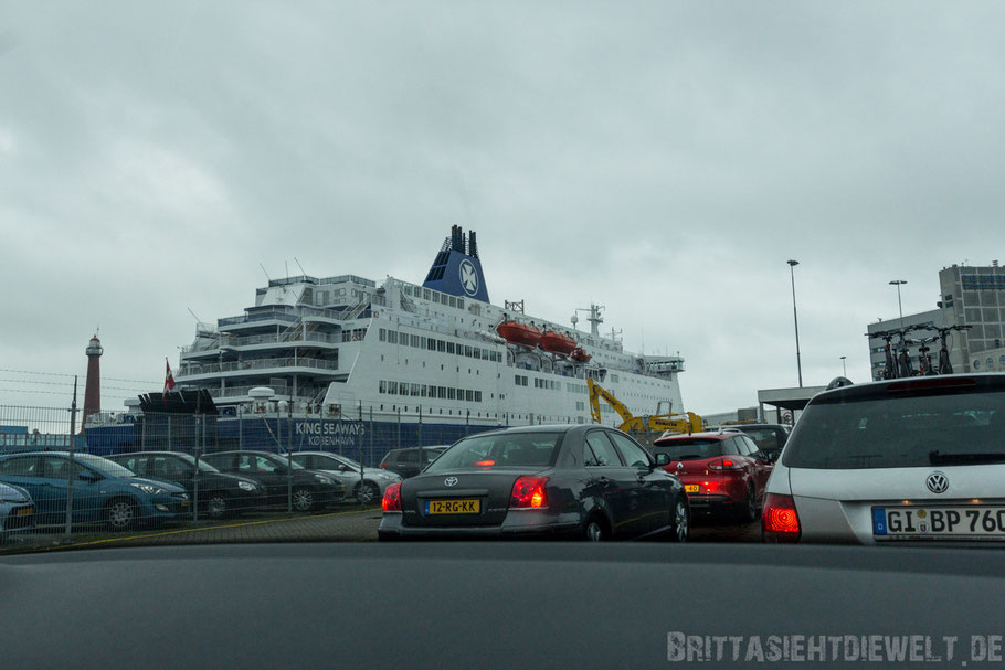IJmuiden,Niederlande,Holland,DSDF,seaways,Fähre,einchecken