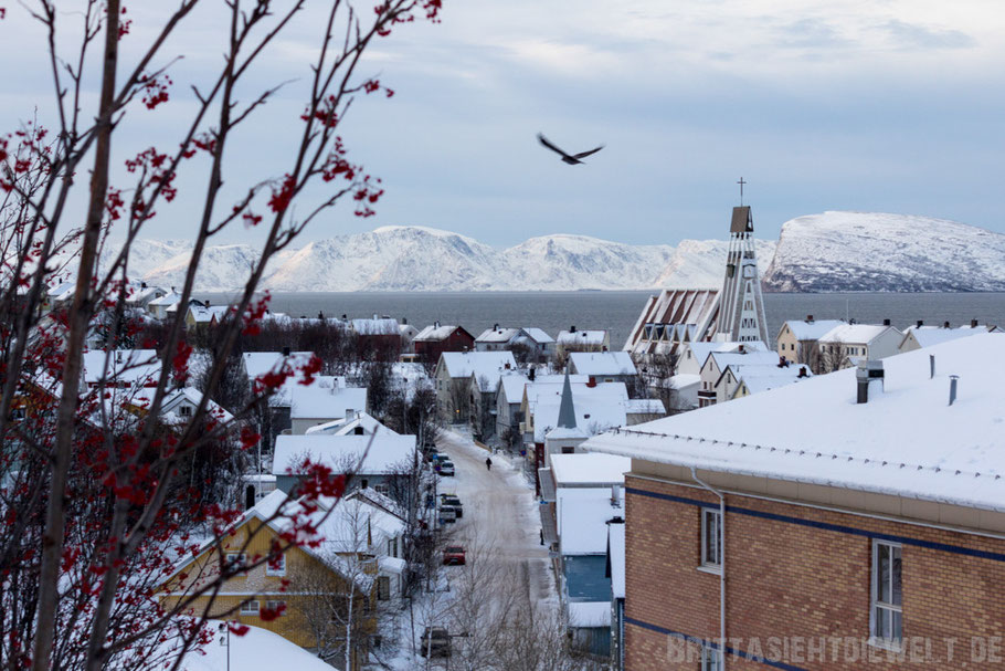 Hammerfest,Kirche,Salen,Panorama,Norwegen,Hurtigruten,ms,Midnatsol, Postschiff,Winter,November,Tipps