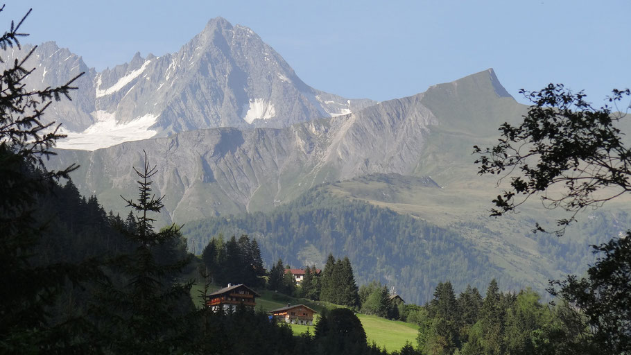 Grossglockner en de Figerhorn op canvas van www.canvastirol.nl