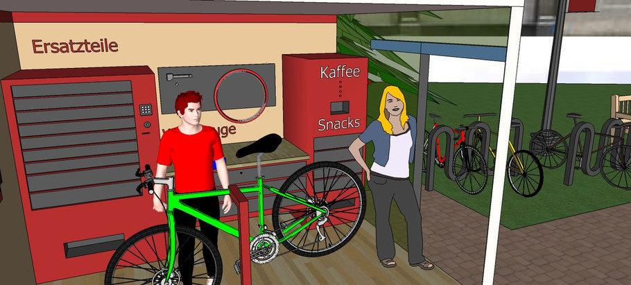 Bild: My-Repair-Station Anmelden, Fahrrad reparieren, Geld sparen!