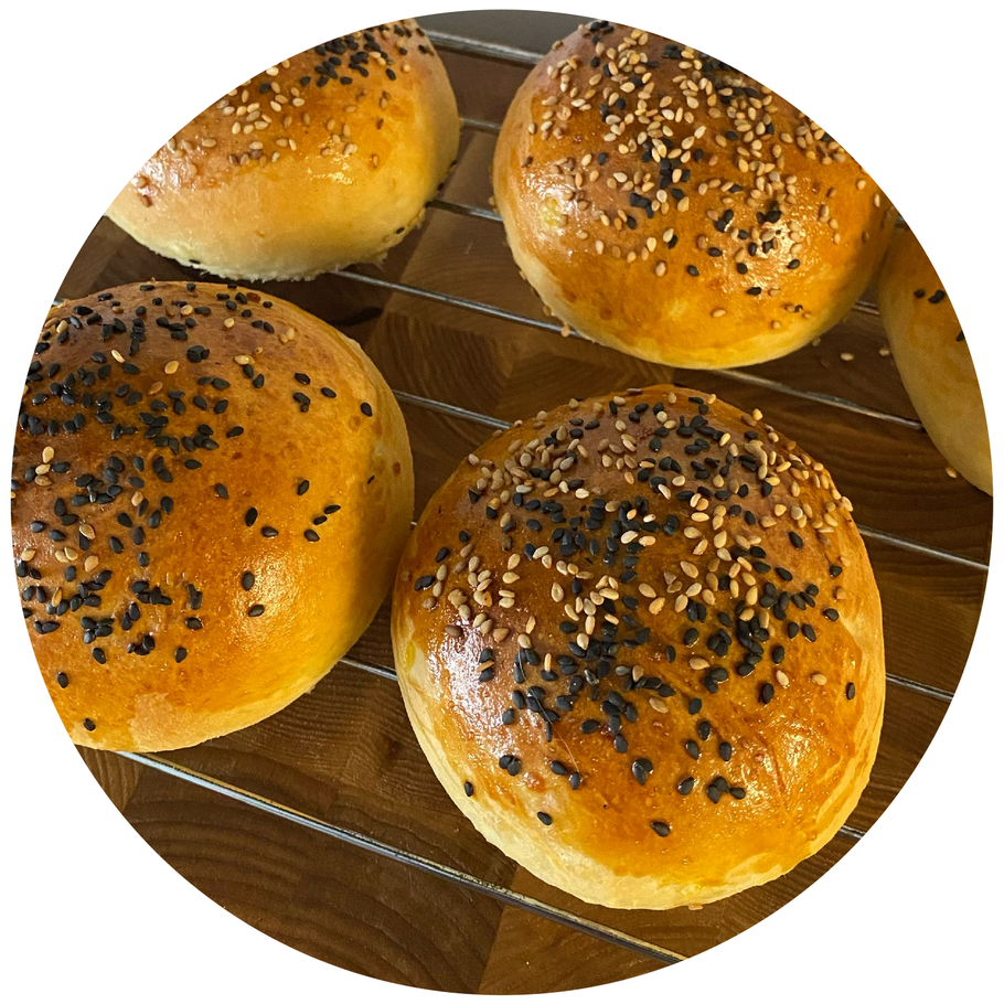 Fluffige Burger Bun&amp;#39;s - brutzelkoenigs Webseite!