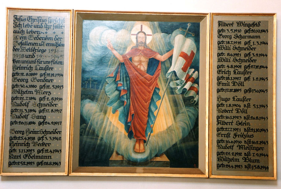 © S.Jordan / Stornfels – Gefallene der Weltkriege 1914–1918 und 1939–1945